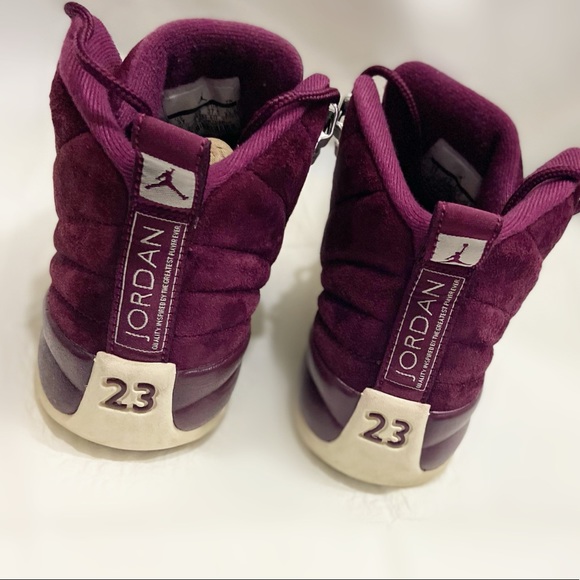 Air Jordan 12 Retro BG Bordeaux - Picture 3 of 5